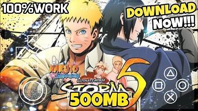 [ DOWNLOAD ] Naruto Shippuden Ultimate Ninja Storm 5 PPSSPP Android