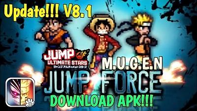 [ DOWNLOAD ] Jump Force Mugen V8.1 (Bleach vs Naruto 3.3) Andriod