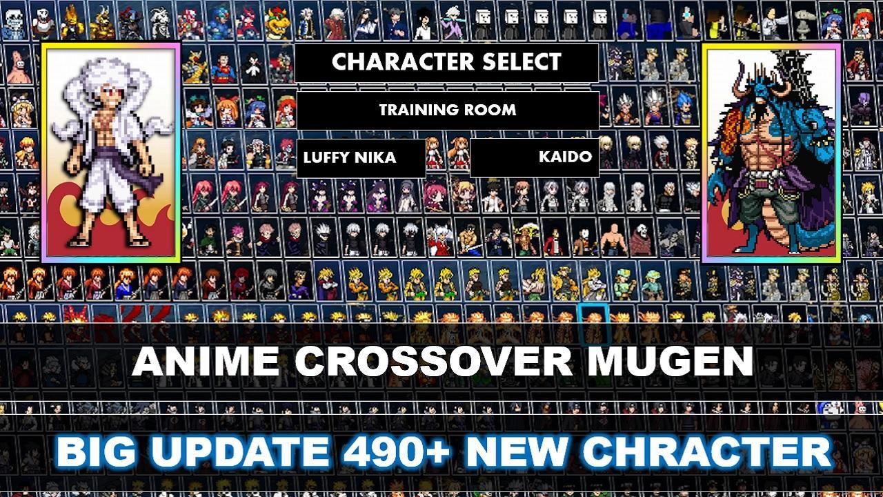 Anime Crossover MUGEN V2.6 490+ CHARACTERS (PC/Android) [DOWNLOAD]