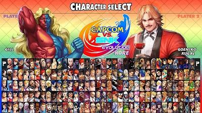 Mugen Capcom VS SNK HD Evolution Kore