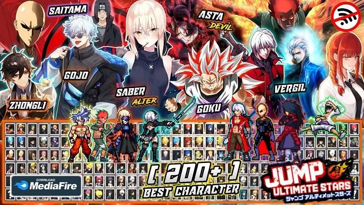 Jump Force Anime Mugen Android 2023 All Anime Character Best | BvN Mugen