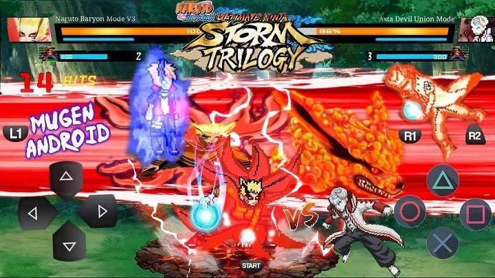 Naruto Ninja Storm Trilogy Mugen Android