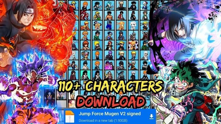 [ DOWNLOAD ] Jump Force Mugen V2 Android Game Offline