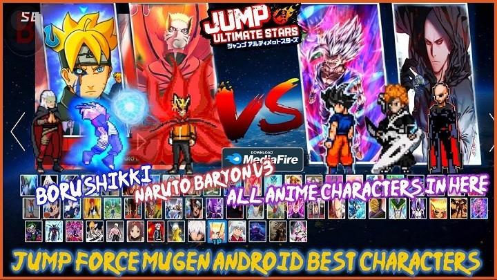 [ DOWNLOAD ] Jump Force Ultimate Mugen Android (2023) Best Characters | (Tceam 2.6) Bleach vs Naruto [BvN]