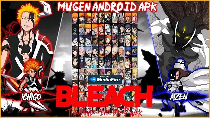 Bleach Vs Naruto (BvN)-Year Blood War Mugen Android [155 Characters] Offline