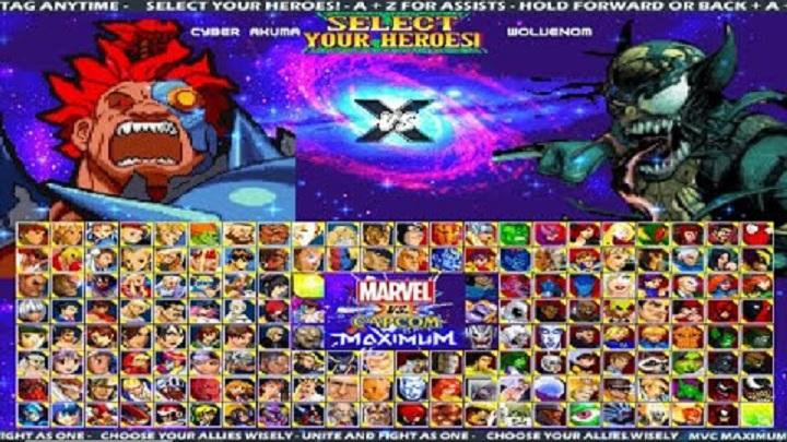 Game Marvel VS Capcom MAX Mugen 2023