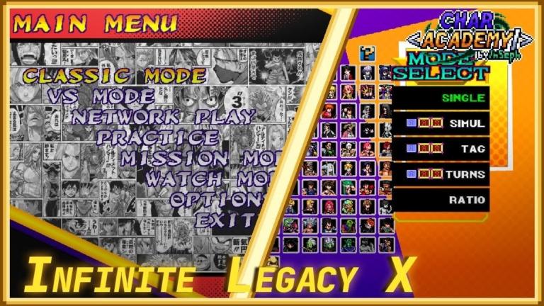 SCREENPACK MUGEN Infinite Legacy X Add004 IKEMEN