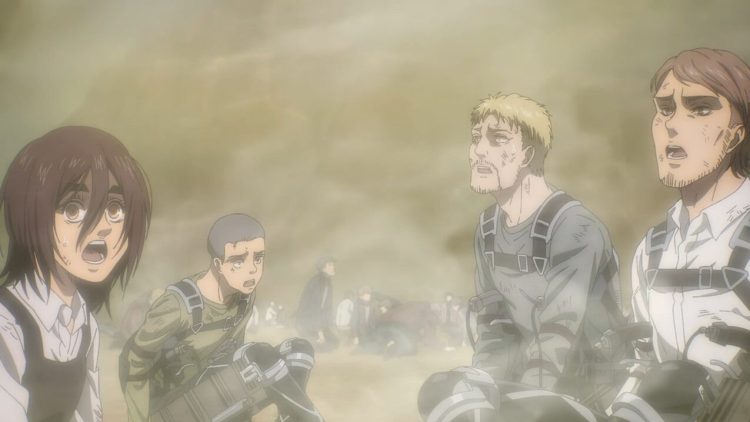 Restoration of Transformed Titans - 10 Best Moments From Attack On Titan Final Episode