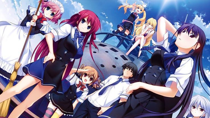 Fruit of Grisaia - Anime Where MC Goes To All Girls School