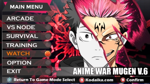 ANIME WAR SUPER MUGEN V6 ANH 2