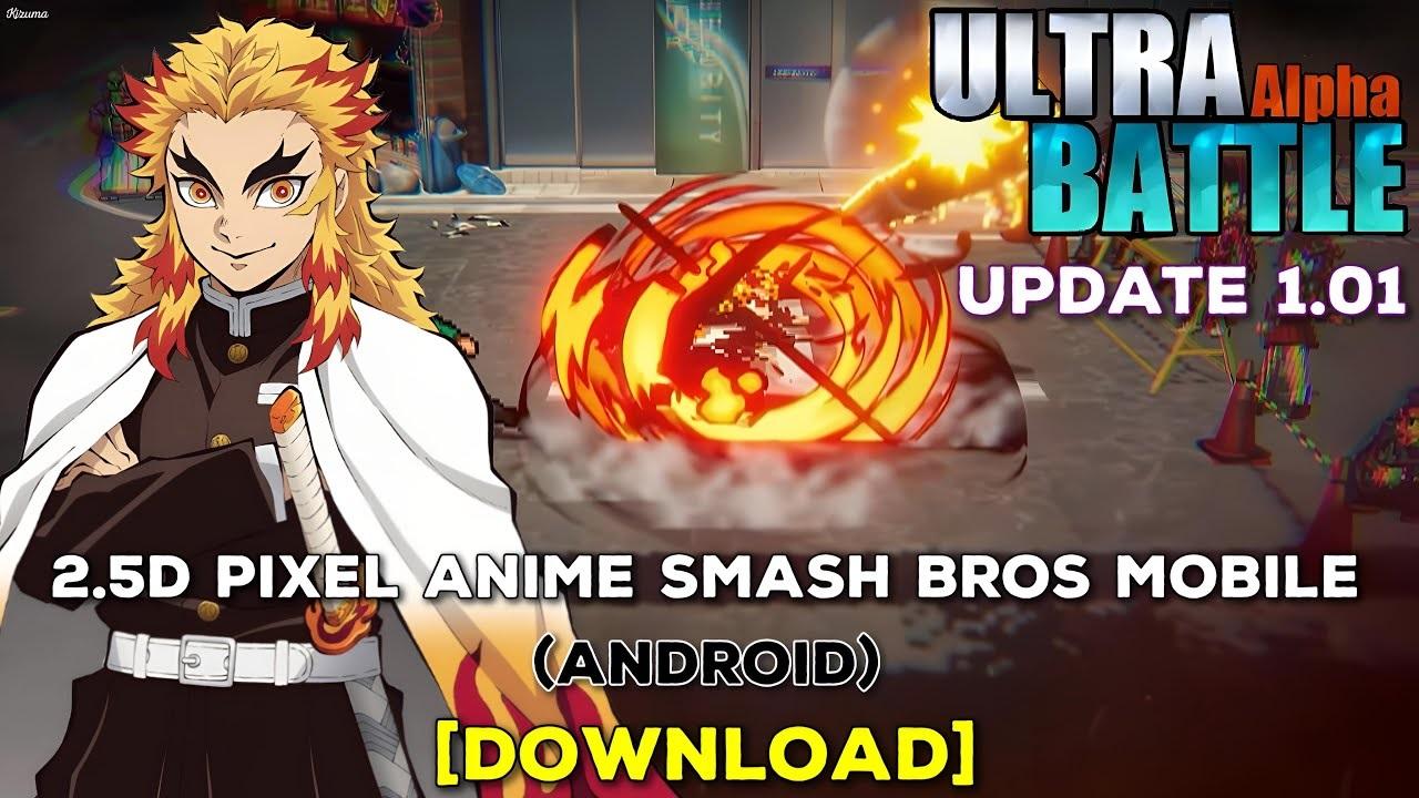 Anime Smash Bros 2.5D PIXEL MOBILE