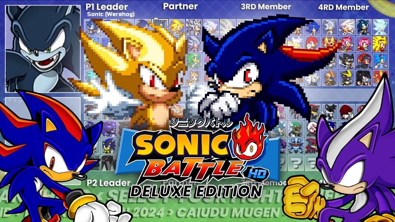 SONIC BATTLE HD (DELUXE EDITION) JUS MUGEN – 135 CHARS & 88 STAGES