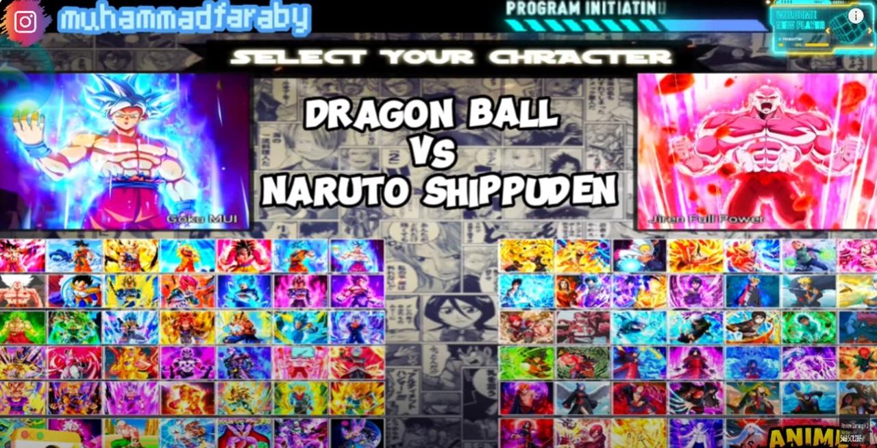 ANIME CrossOver StarBlast Mugen Android Naruto Shippuden Vs Dragon Ball Mugen Android anh 2