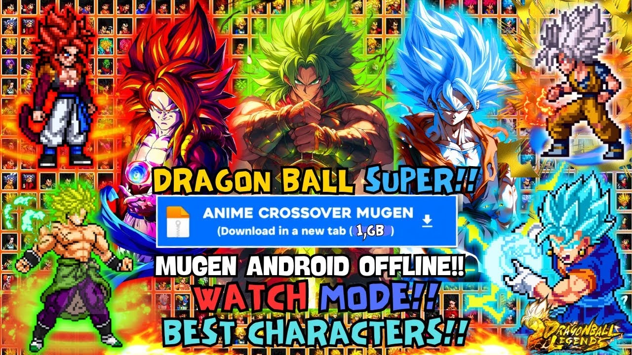 Dragon Ball Super Mugen Android Watch Mode