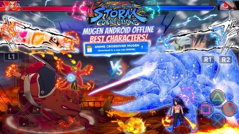 Naruto x Boruto Ninja Storm Connections Mugen Android Offline