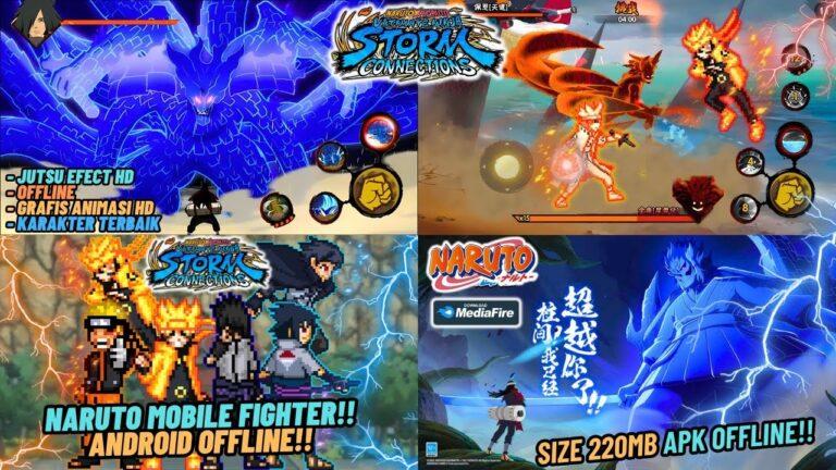 Game Naruto Mobile Fighter Android Offline 2024