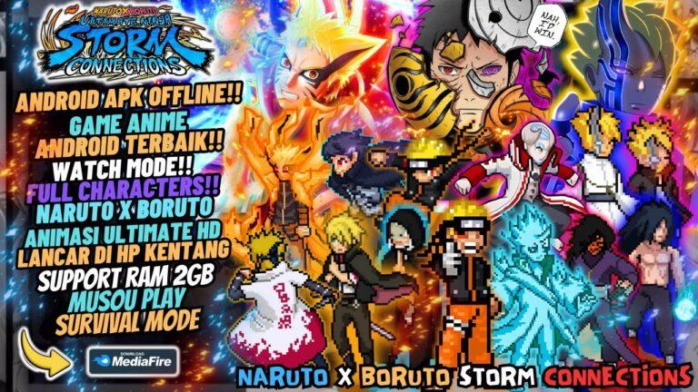 NARUTO x BORUTO Storm Connections Mugen Android OFFLINE