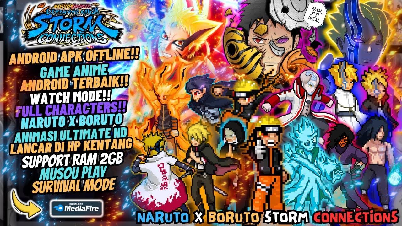 NARUTO x BORUTO Storm Connections Mugen Android 2024