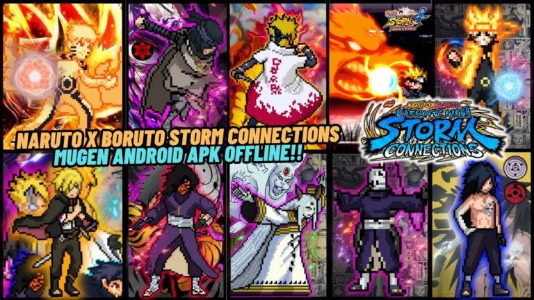 NARUTO x BORUTO Ninja STORM Connections Mugen Android OFFLINE