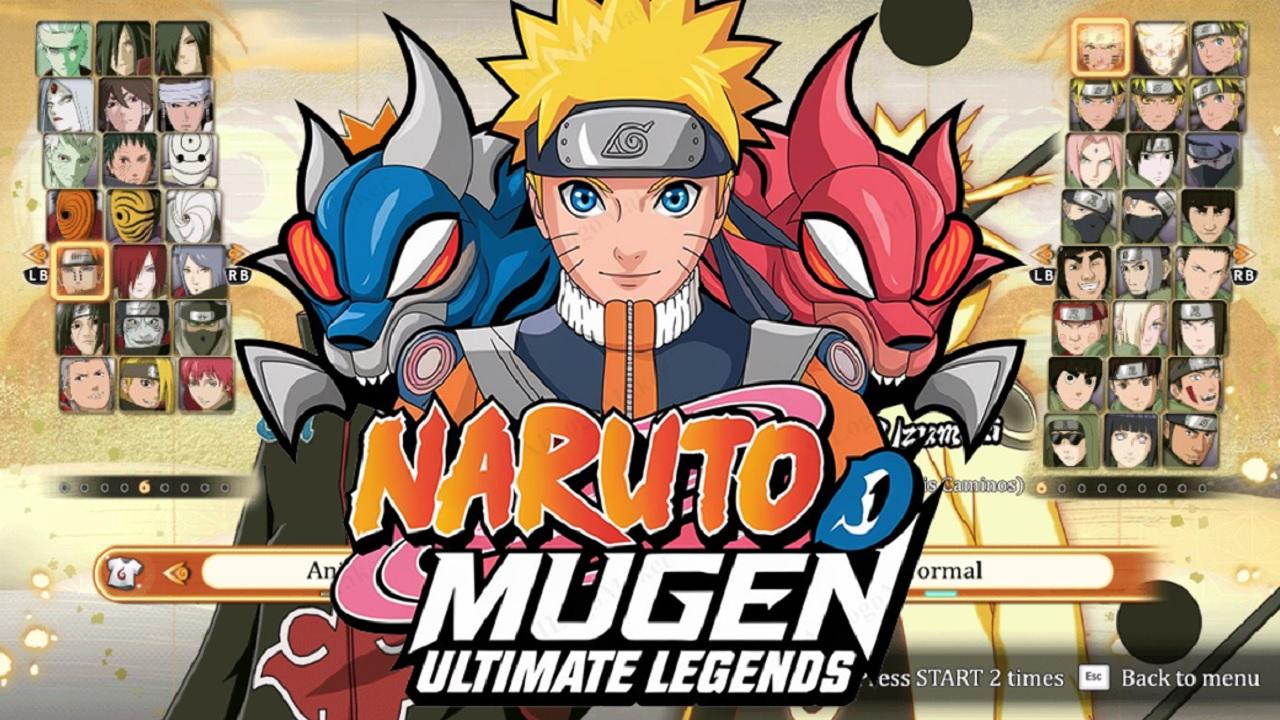 Naruto x Boruto Mugen Ultimate Legends